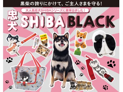 黒柴の誇りにかけて、ご主人さまを守る“ワン！”「忠犬ＳＨＩＢＡ ＢＬＡＣＫ」が『フェリシモ』から新登場｜FELISSIMO COMPANY  [フェリシモ カンパニー]