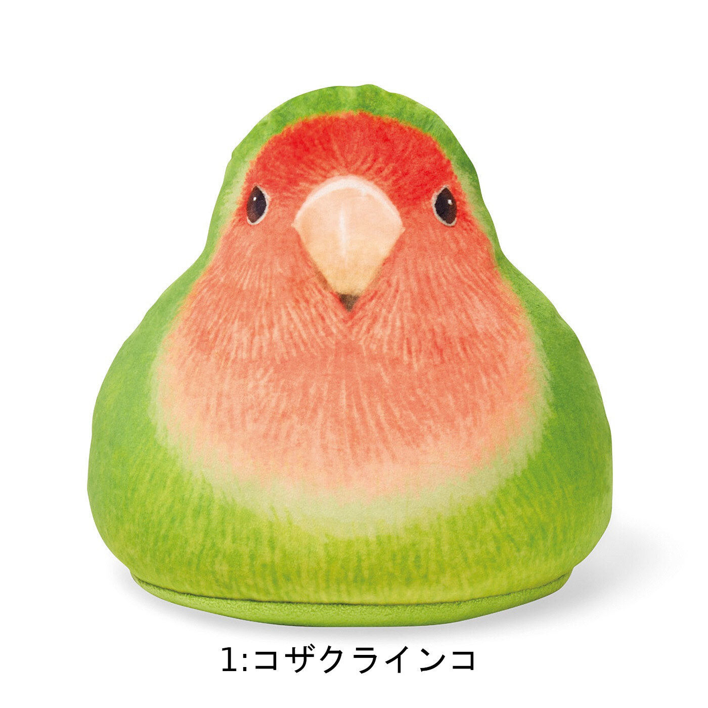 YOU+MORE!×小鳥部 もっちりかわいい ふっくらインコ＆オウムクッション｜Real Stock[リアルストック]｜フェリシモ【公式通販】