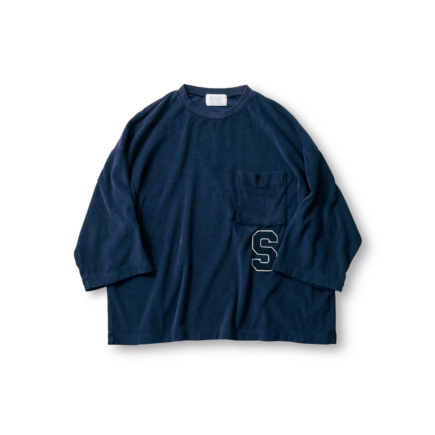 Sunny clouds so-co | サニークラウズワッペンＴシャツ〈レディース〉紺