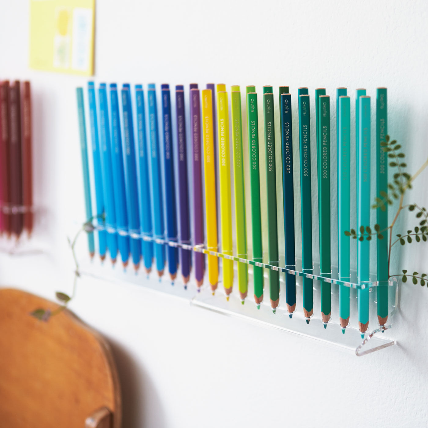 FELISSIMO フェリシモ 500色 色鉛筆 木製ケース色鉛筆 - 筆記具