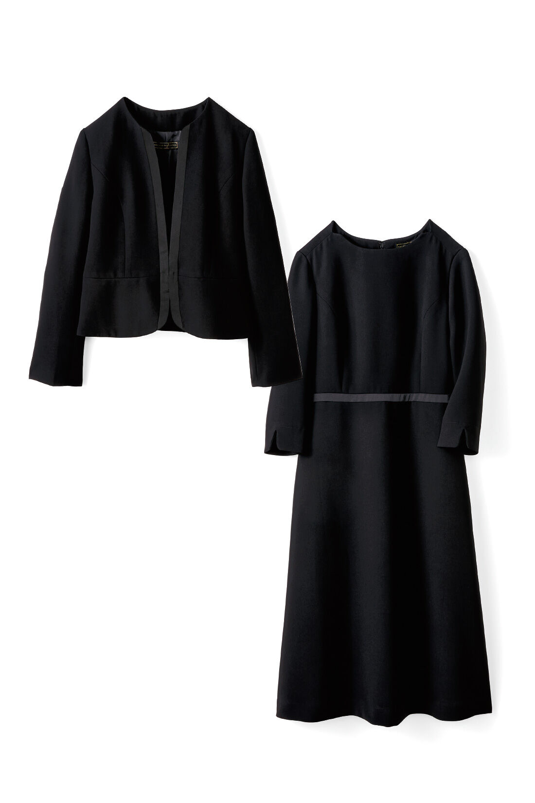 【半額特販】フェリシモブラックフォーマル4点セット スーツ・フォーマル・ドレス
