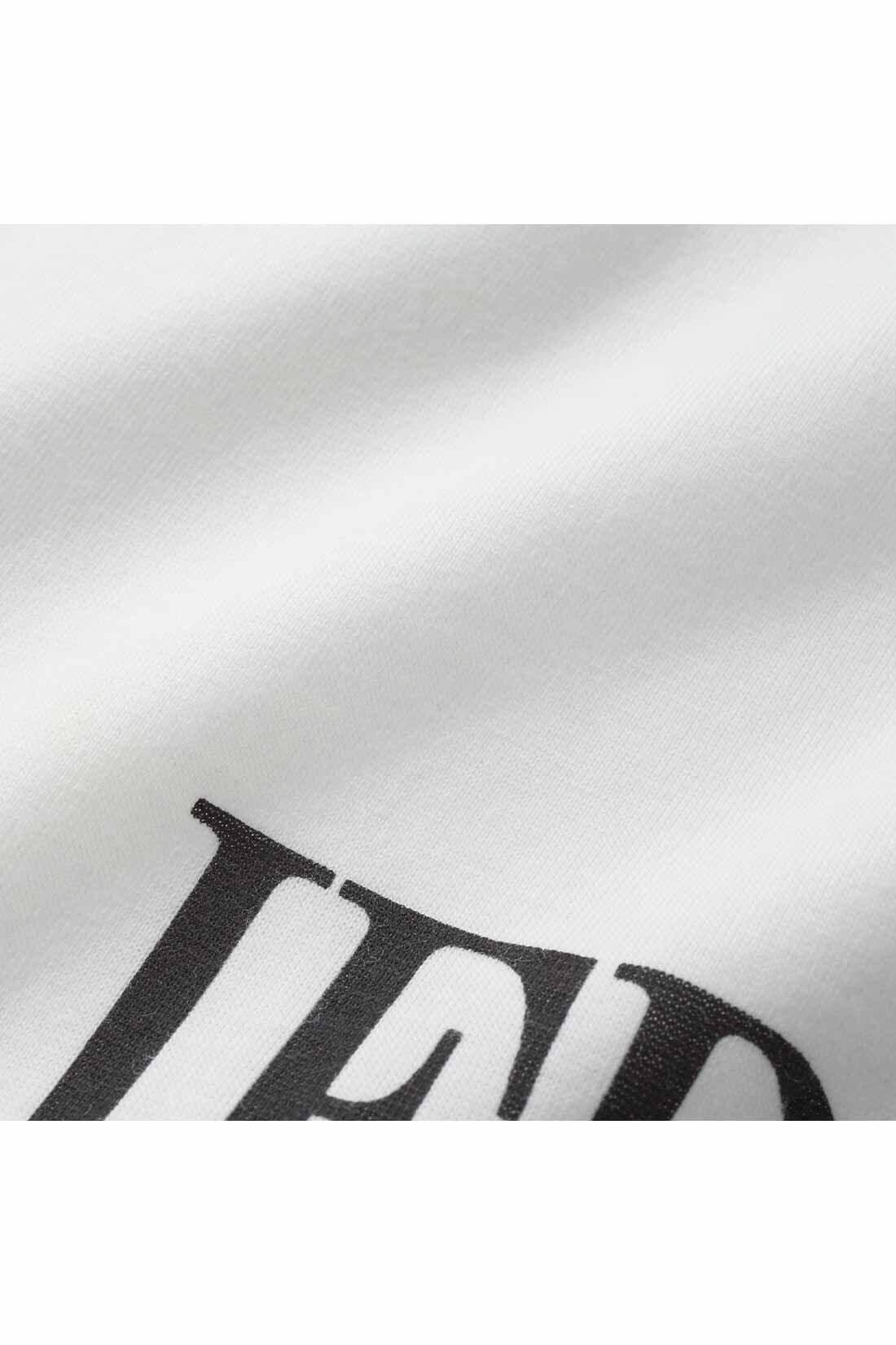 IEDIT|IEDIT[イディット]　こなれコーデがかなう　ツイードベストと長袖ロゴＴシャツのセット〈ブラック〉|ロンTは扱いやすい綿ポリエステルの天じくカットソーに、グラフィカルなIEDITのロゴをプリント。　※お届けするカラーとは異なります。