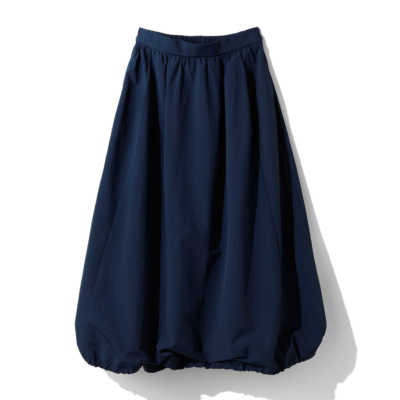 IEDIT | 撥水 UVカット 2-WAY シルエット スカート〈紺〉