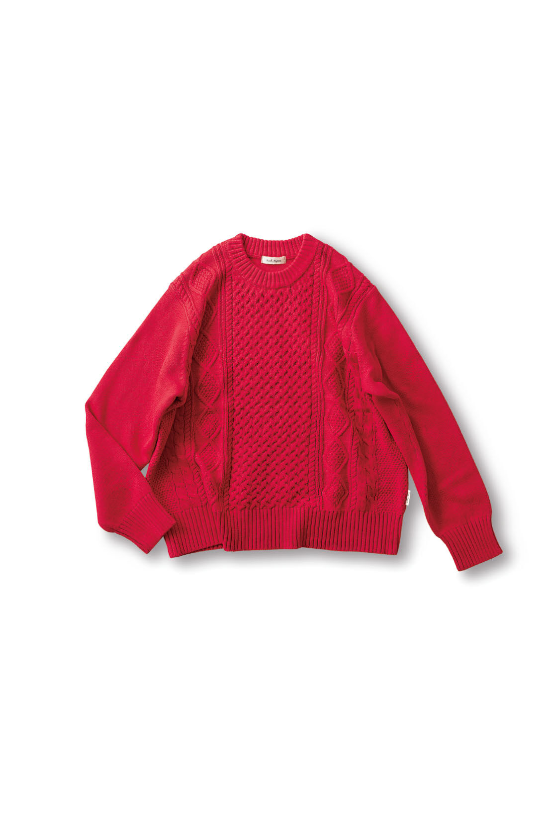 赤のニット セーター - ニット