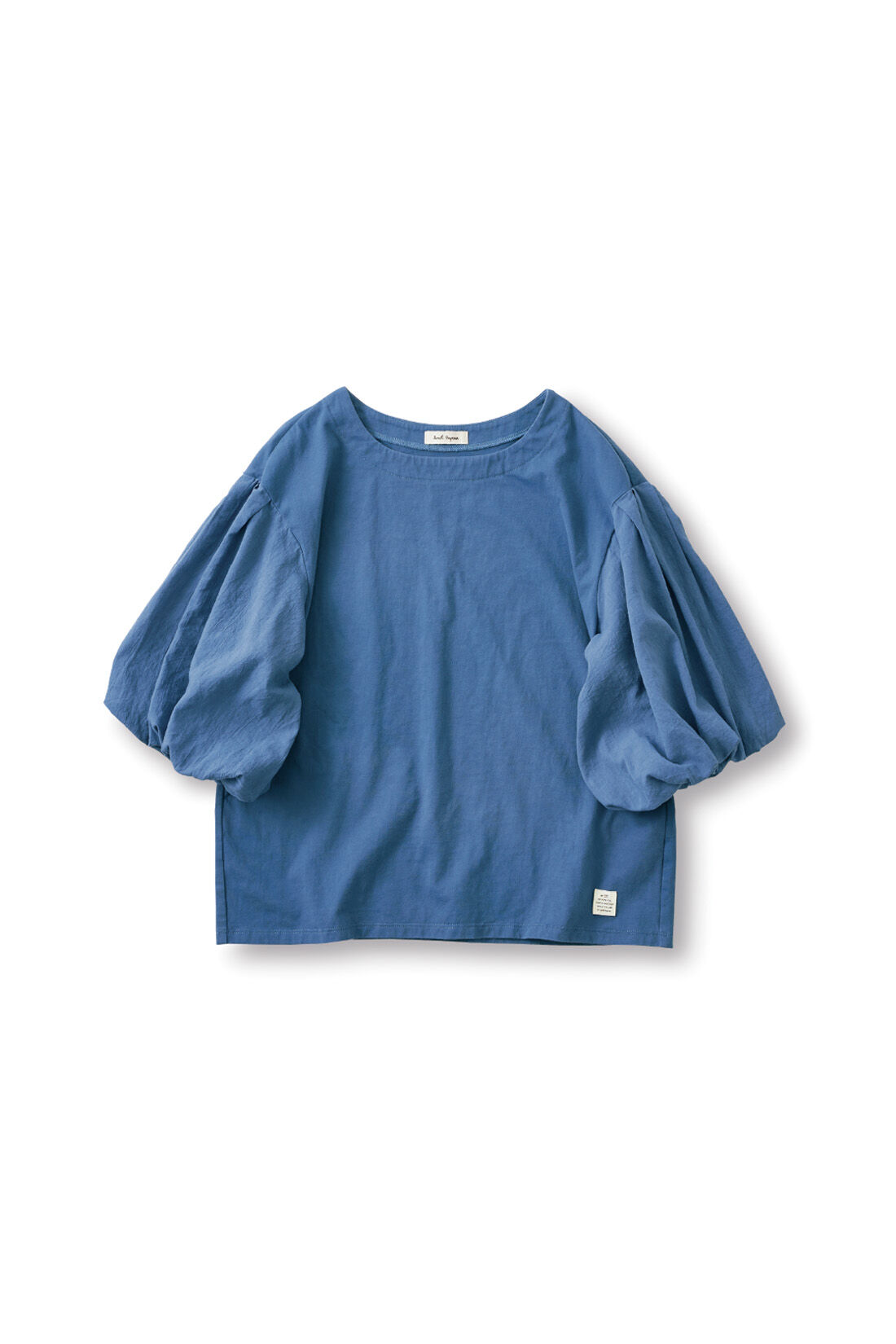 ａｎｄ ｍｙｅｒａ バルーンスリーブTシャツ〈ブルー〉｜Tシャツ
