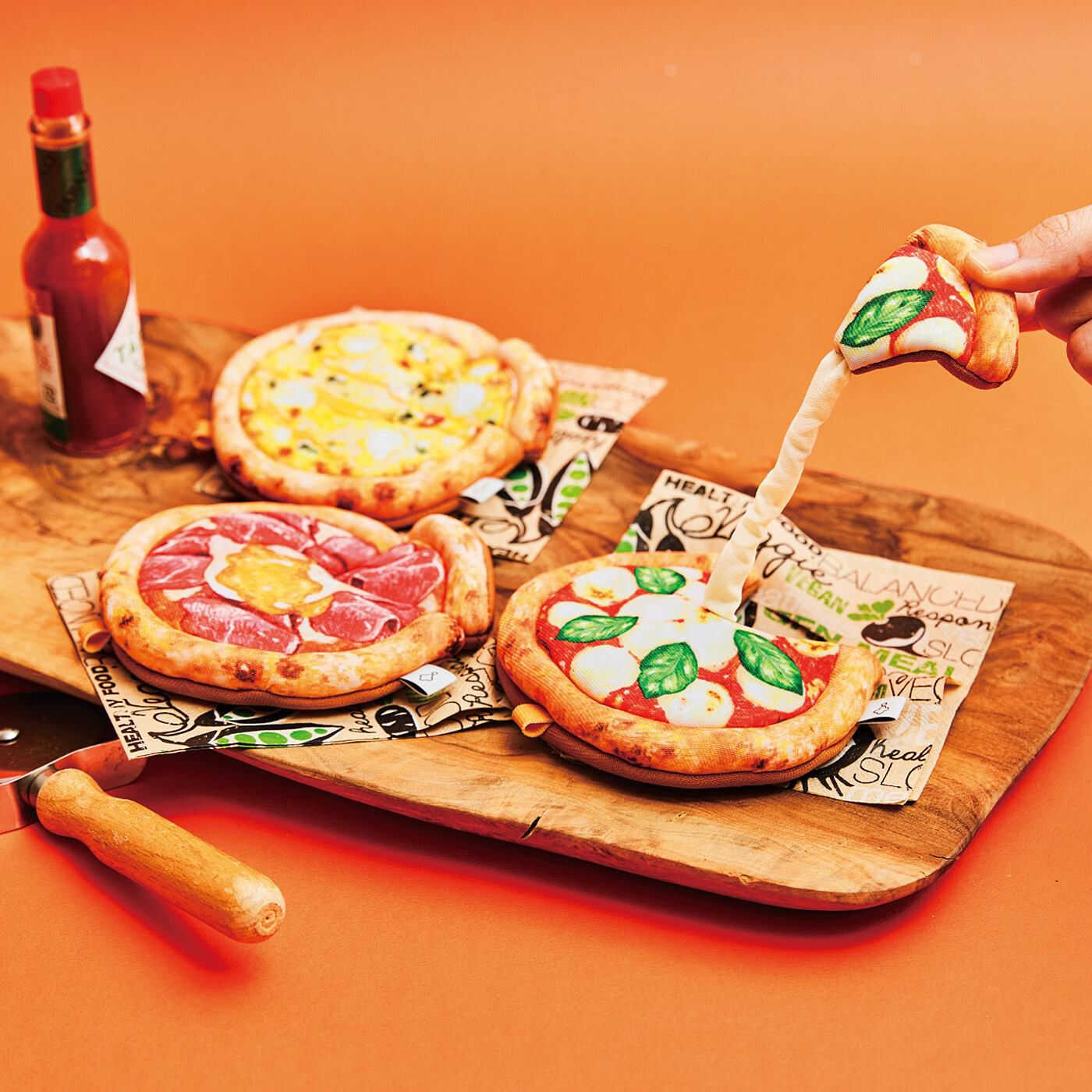 YOU+MORE! | チーズが伸びる ピザのキーケース
