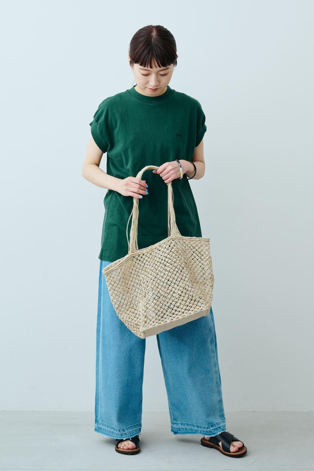 fashion special|【WEB限定・特急便】　MAISON BENGAL 大きめジュートバッグ