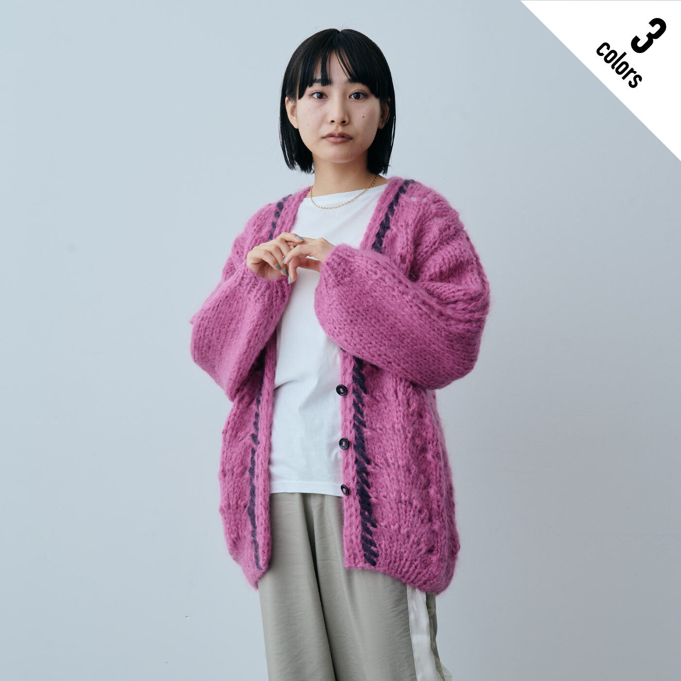 fashion special | ＣＥＣＣＯＮＩ手編みニットカーディガン
