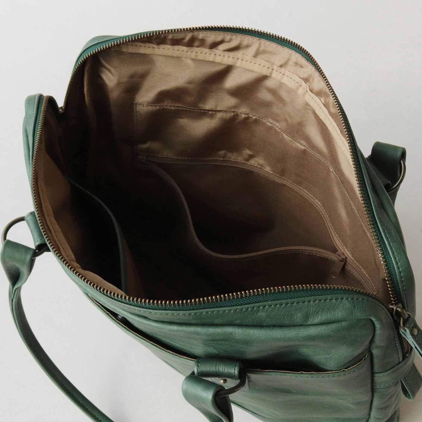 鞄デザイナーと作った 職人本革のブリーフバッグ〈ブリリアント
