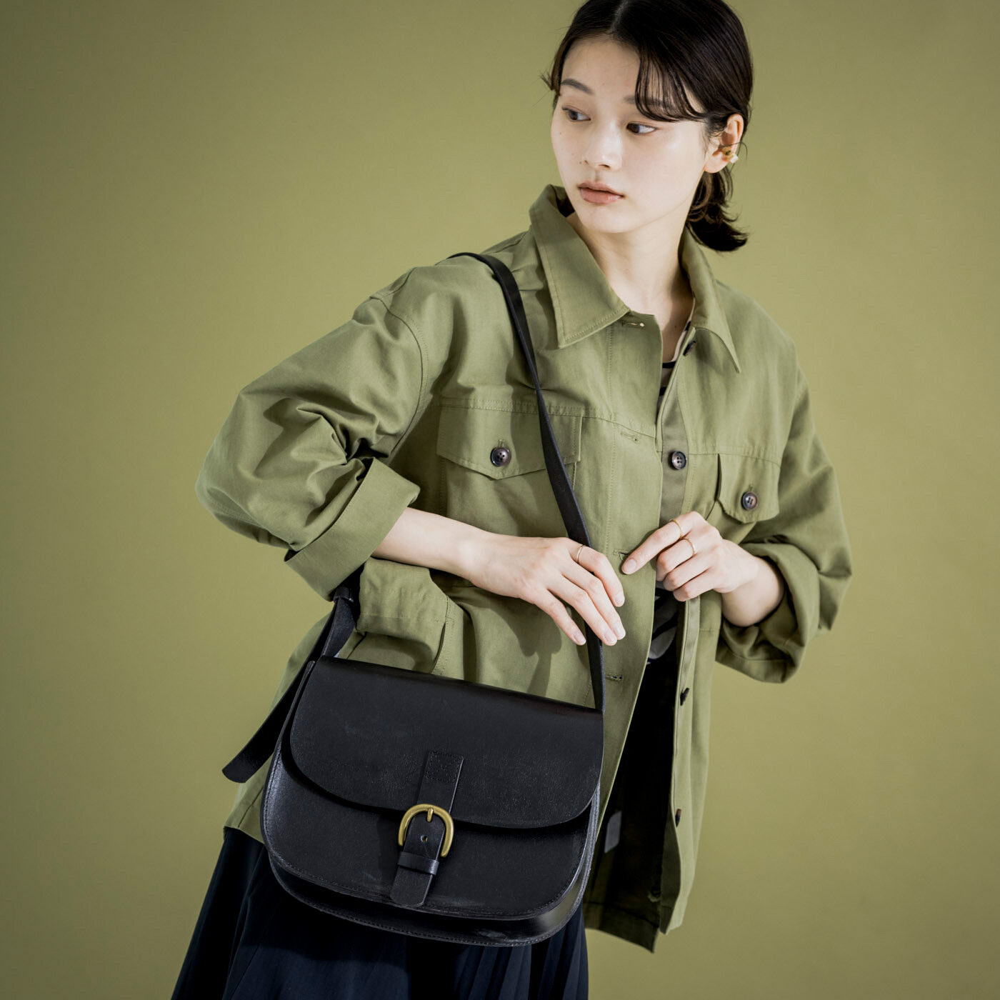 ＆Stories|福岡の鞄作家と作った　職人本革のフォートバッグ〈ブラック〉