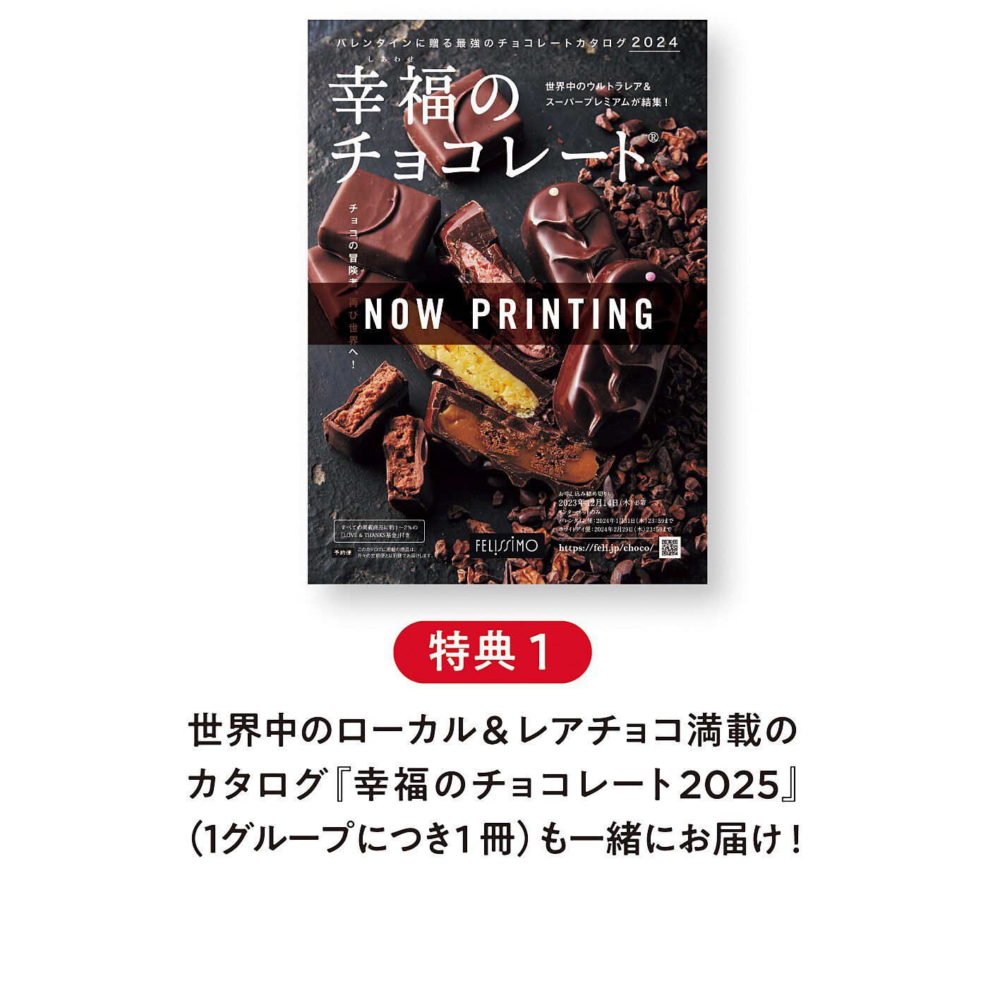 幸福のチョコレート|幸福のチョコレート講座　試食チョコセット（６粒入り）〈青チョコがしあわせを呼ぶ基金2％コース〉|※同時に複数口または複数コースをお申し込みいただいた場合でも、お届けするカタログは１会員（グループ）につき１冊です。