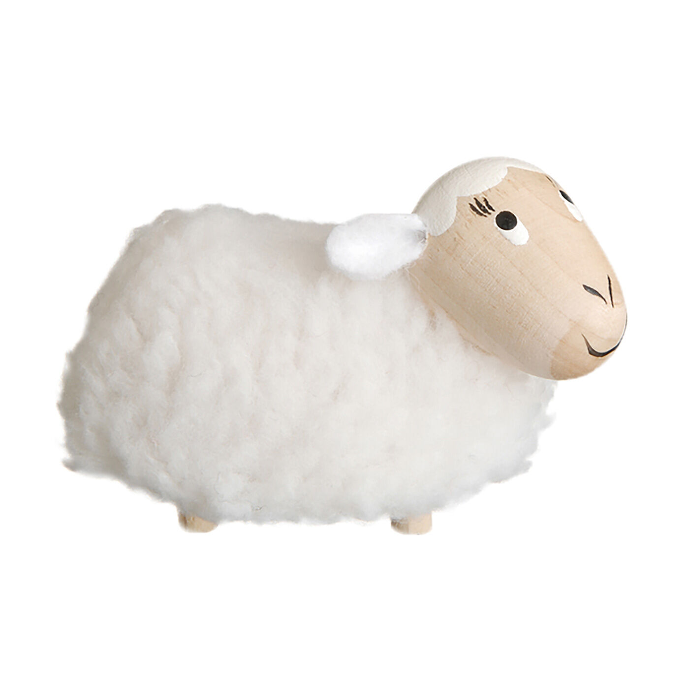 SeeMONO|ヨーロッパの職人が手作りした北欧の妖精〈白羊　大〉／ノルディカニッセ|お届けは〈白羊 大〉です。