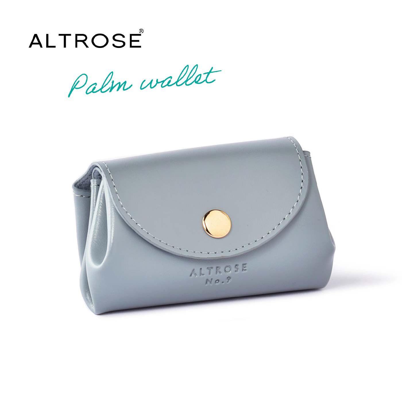ALTROSE お札がたたまず入る コロンとかわいい手のひら財布｜財布 