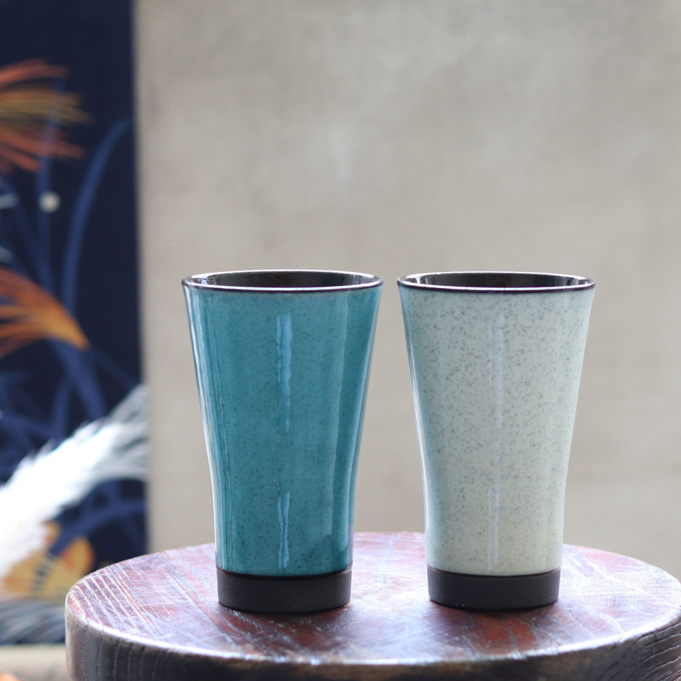 FELISSIMO PARTNERS | 陶器のかいらぎ ビアカップ セット