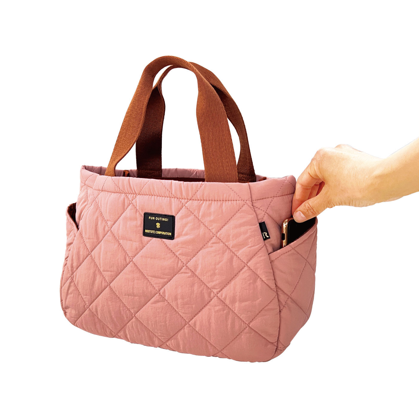 FELISSIMO PARTNERS|ルートート　かばんの中の迷子なし　ころんとかわいいキルトバッグ