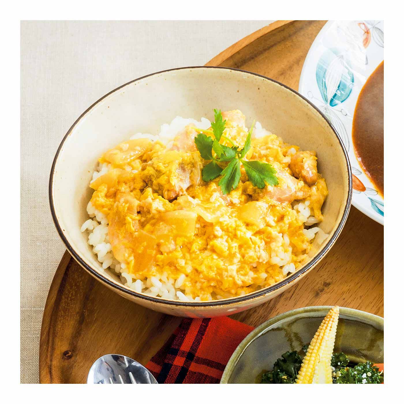 FELISSIMO PARTNERS|レンジでお手軽 即食べたいときのお惣菜セット（パート2）の会（6回予約）|ジューシーな鶏肉とふんわり卵の「親子丼」