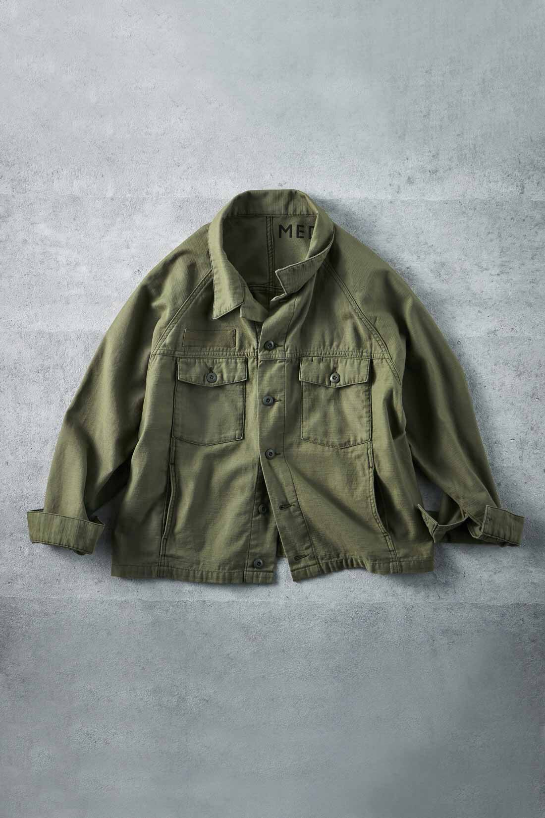 MEDE19F オーバーサイズミリタリージャケット｜レディースファッション 