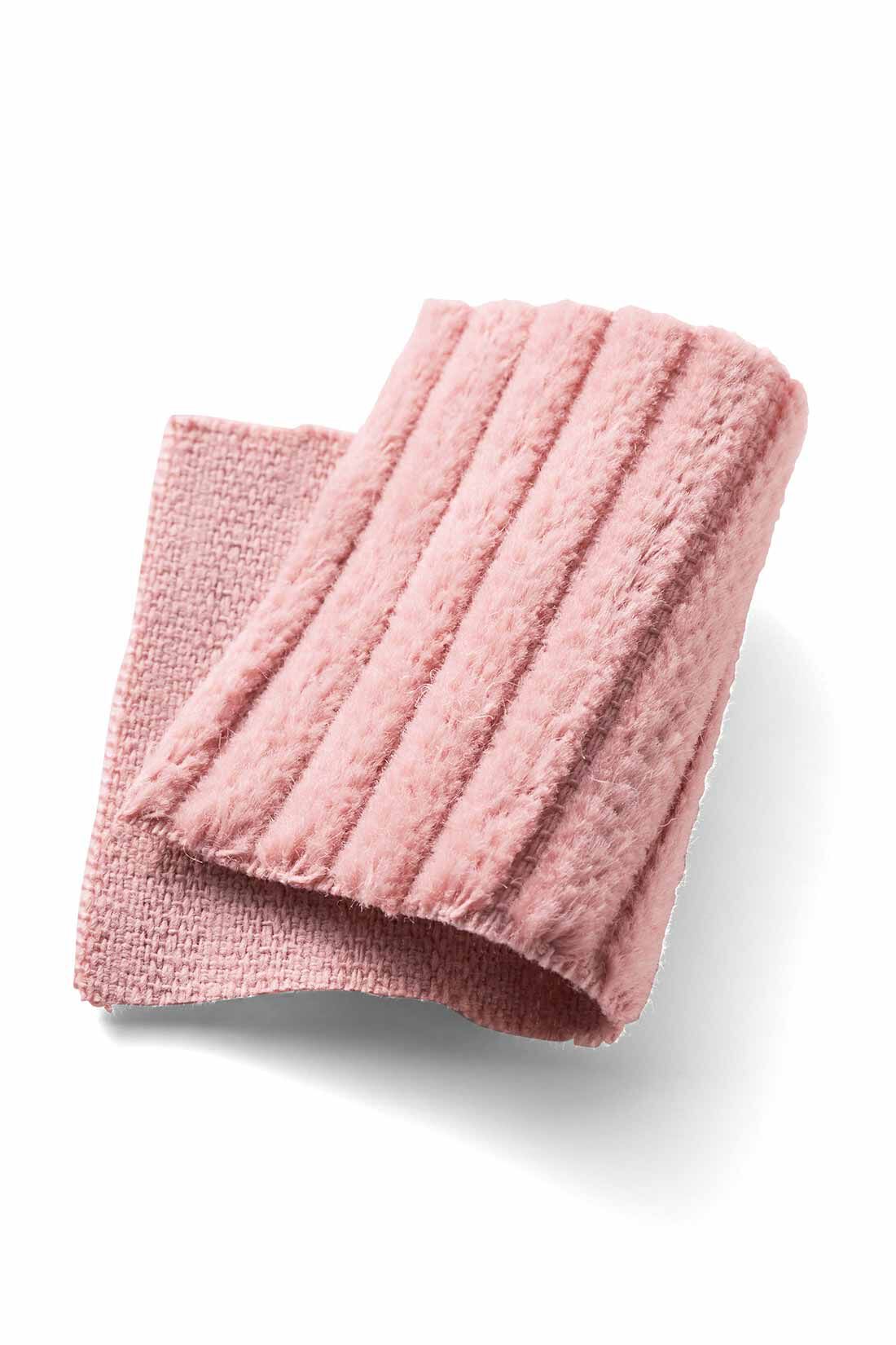 MEDE19F|MEDE19F　コーデュロイカラーパンツ〈ピンク〉|太うねのコーデュロイ素材。綿100％のくったりした風合いも懐かしいムード。