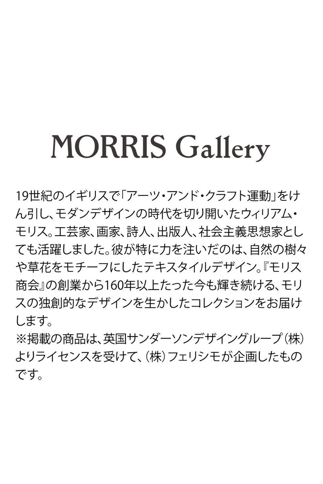 MEDE19F|MEDE19F　〈MORRIS Gallery〉プリントロングワンピース