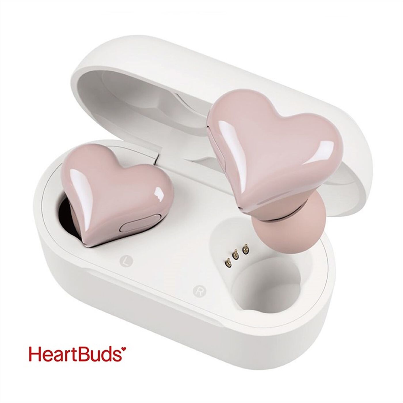 ハートときめく真っ赤なイヤホンHeartBuds〈レッド〉｜家電関連