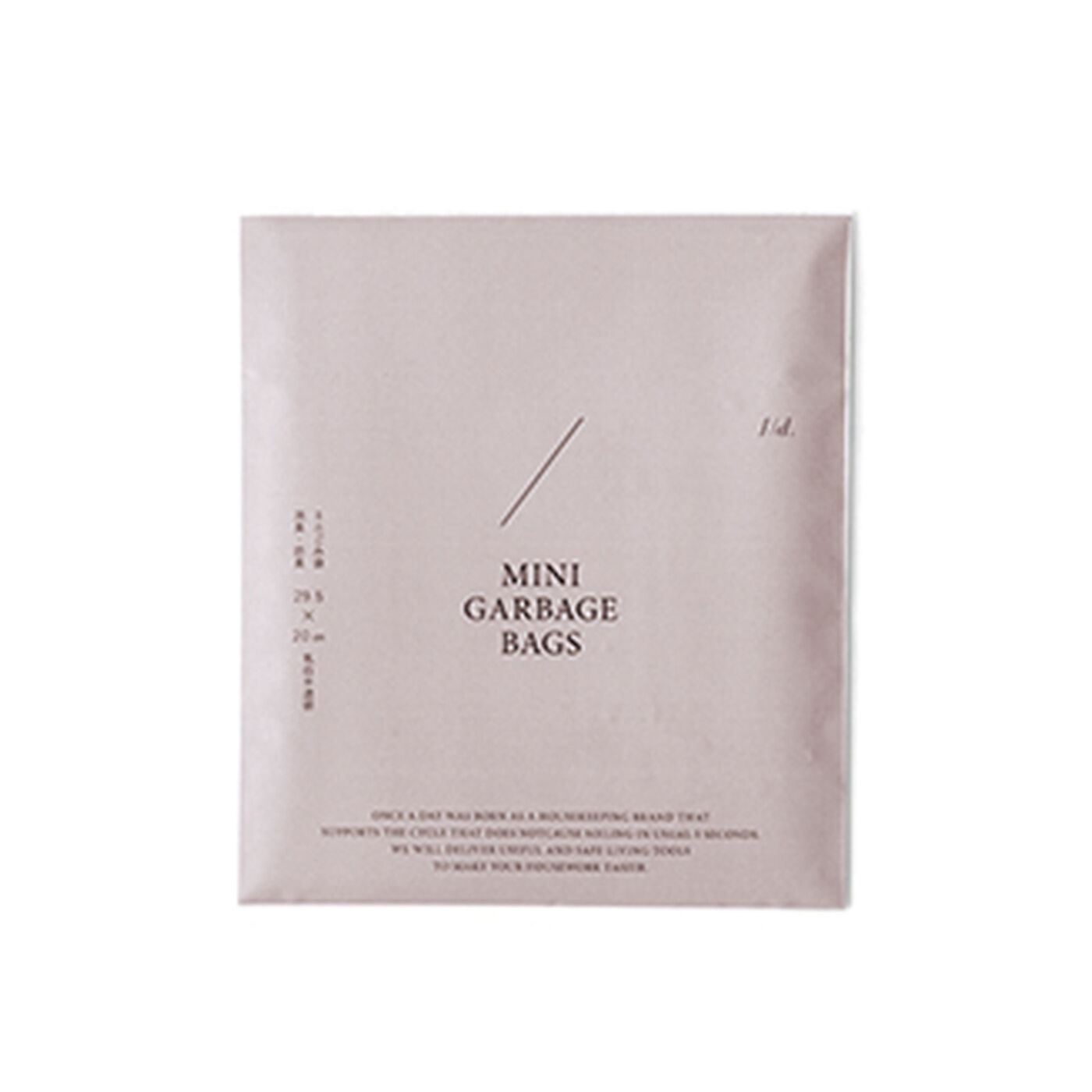 フェリシモの雑貨 Kraso|1/d MINI GARBAGE BAGS　ミニごみ袋（詰め替え用）の会|1ヵ月使える30枚セットでお届け。