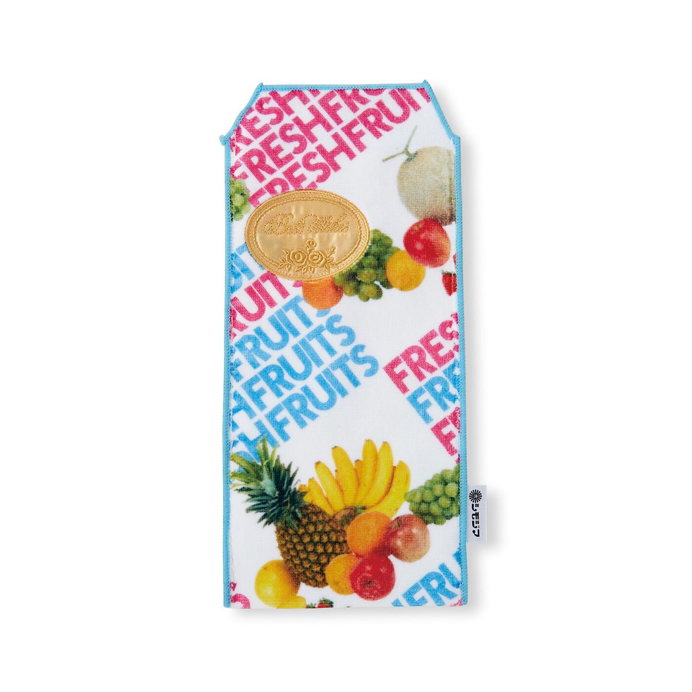フェリシモの雑貨 Kraso|シモジマコラボ　プレゼントみたいなペットボトルタオルの会|〈レターフルーツ〉