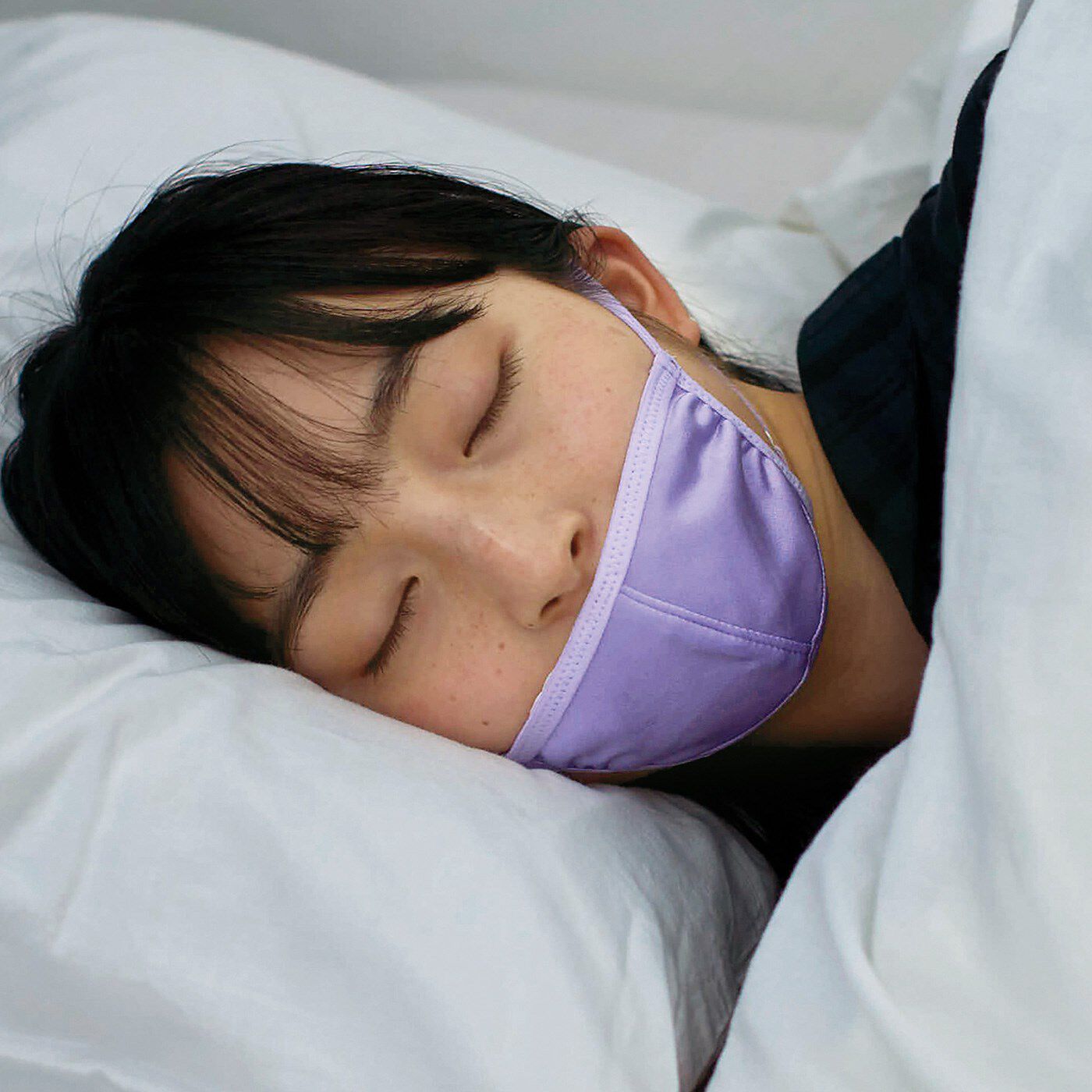フェリシモの雑貨 Kraso | 口呼吸対策に！鼻呼吸を促すおやすみマスク