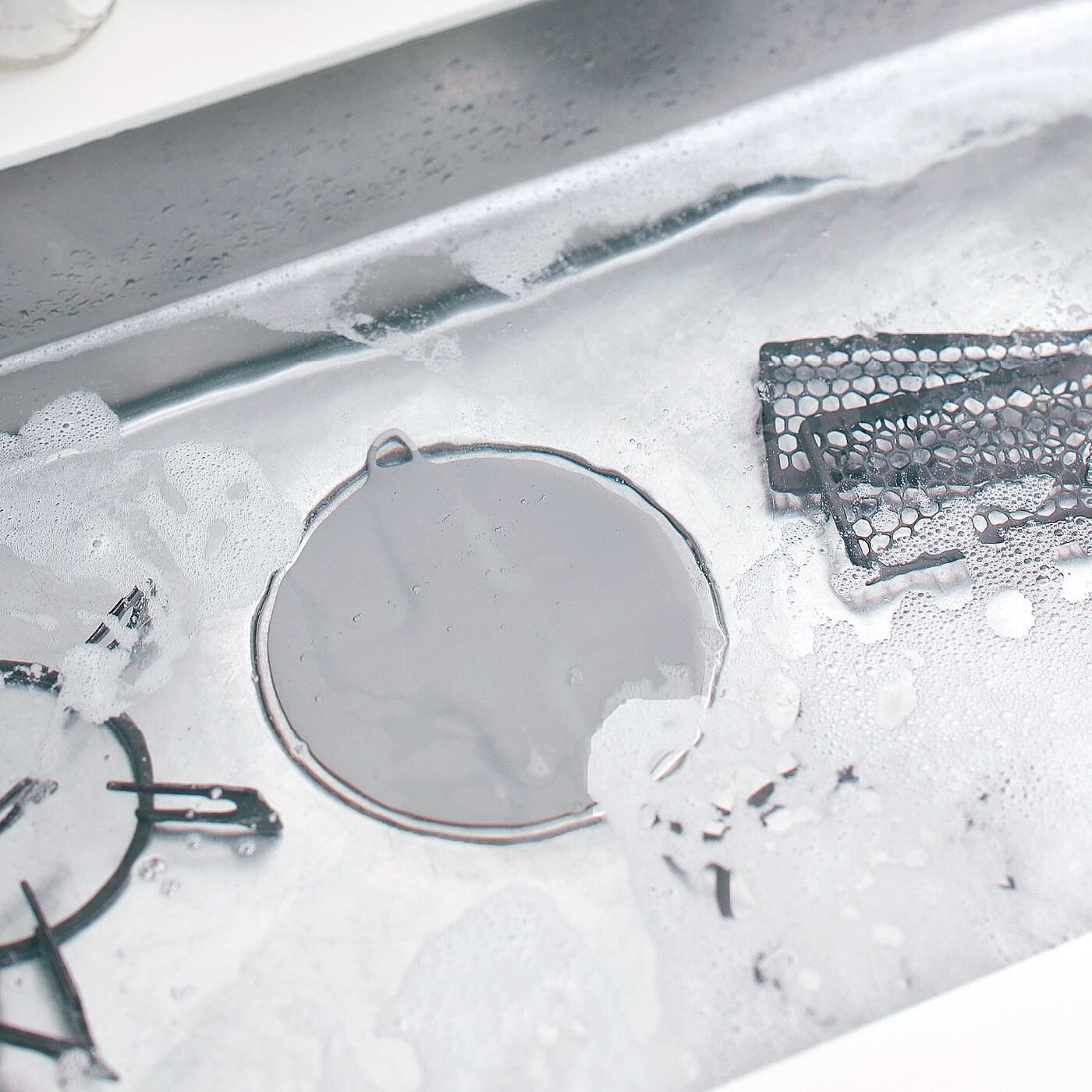 フェリシモの雑貨 Kraso | シンクでつけ置き洗いシリコーン止水キャップ