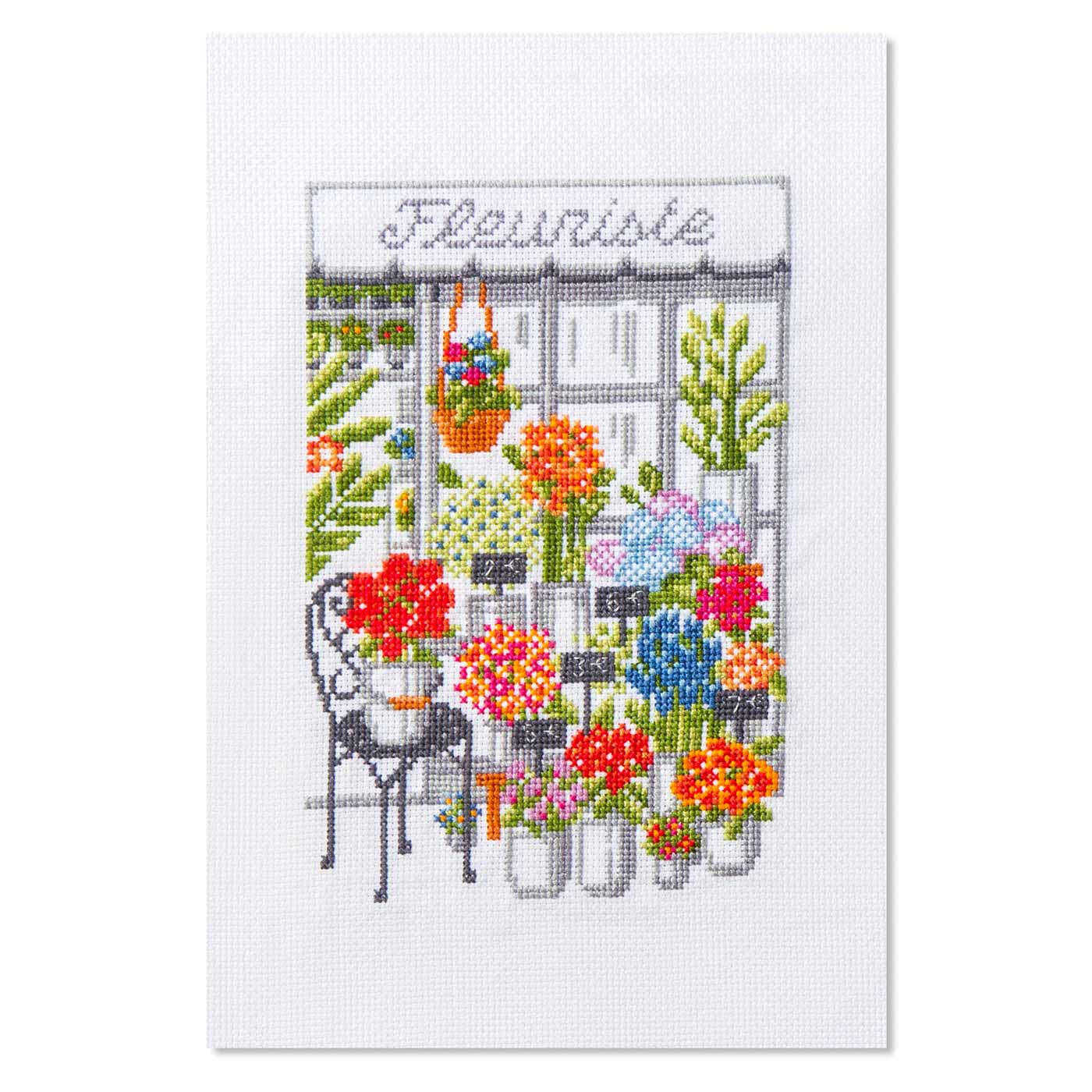 ディメンジョンズ クロスステッチ 刺繍キット“パリの花市