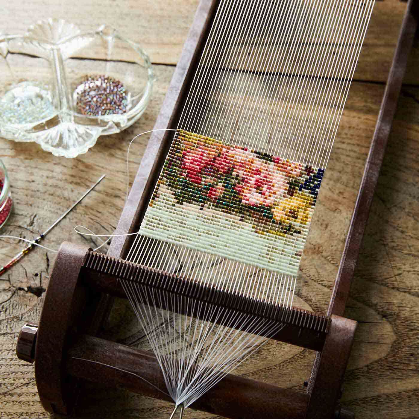 Couturier|ビーズ織りの モネ・ルノワール・ゴッホ　印象派 花の名画の会