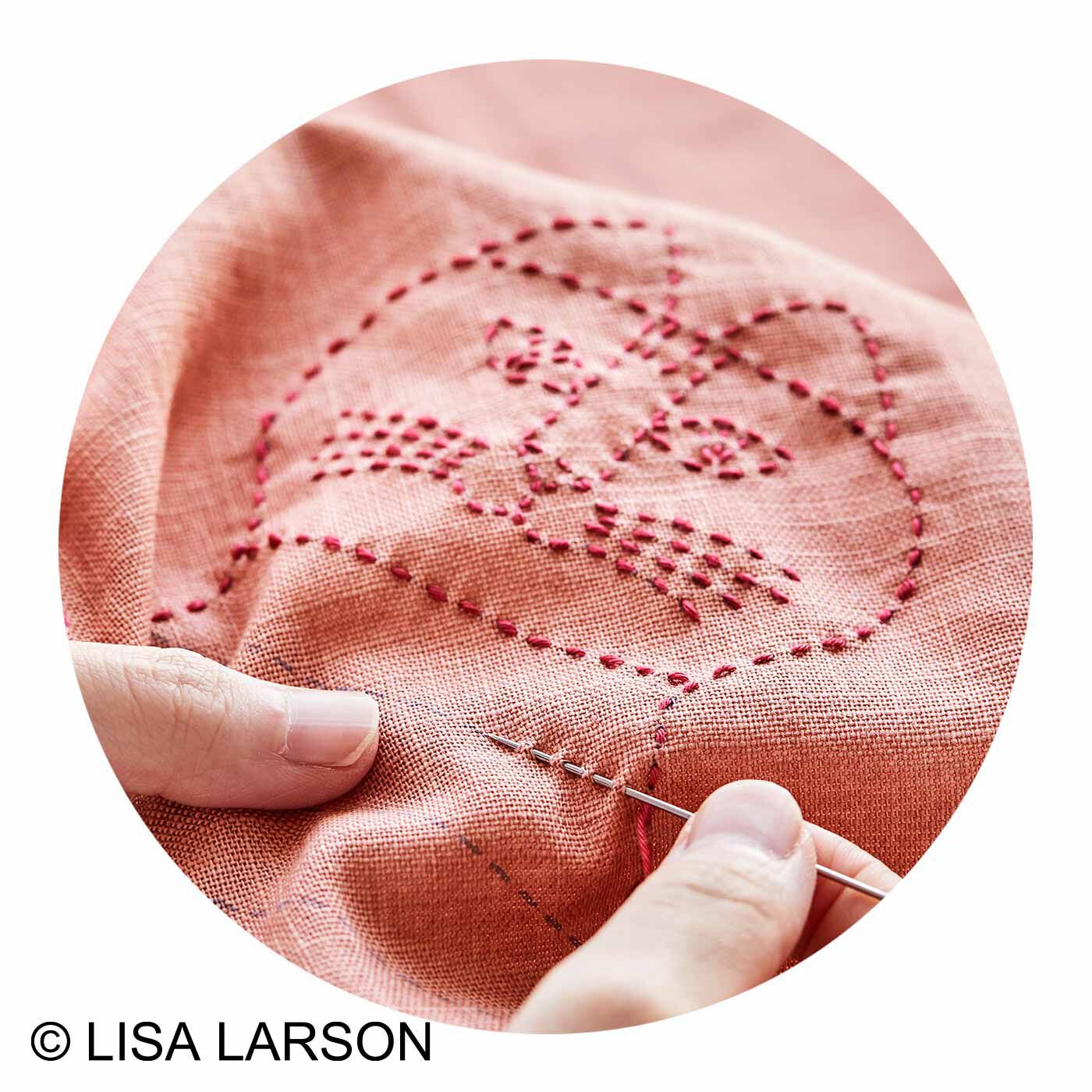 クチュリエ×リサ・ラーソン 縫製済みがうれしい ちくちく刺し子
