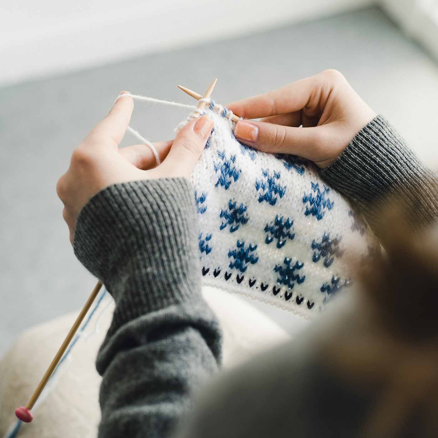 Couturier|自然からの贈りもの めくるめく北欧模様を楽しむ棒針編みサンプラーの会