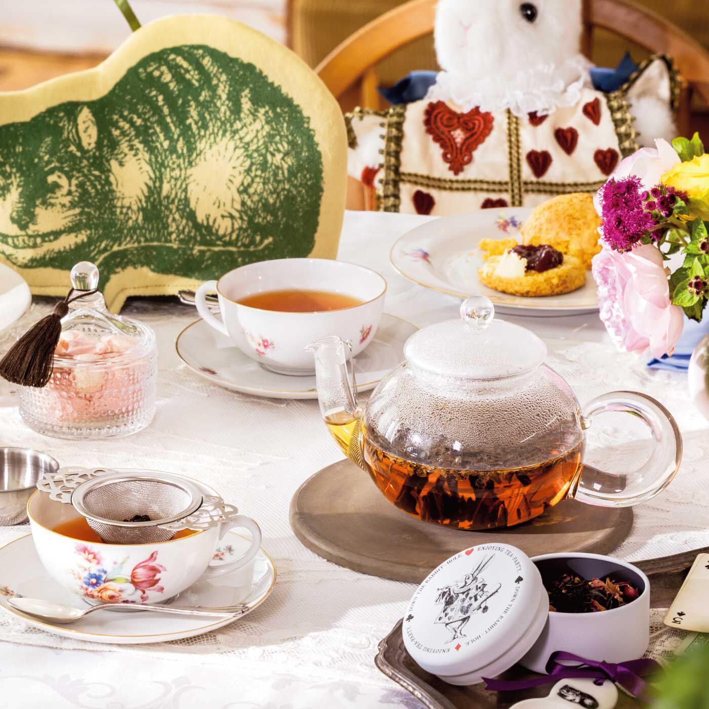 ミニツク | [紅茶の基本が学べる] アリスのお茶会プログラム