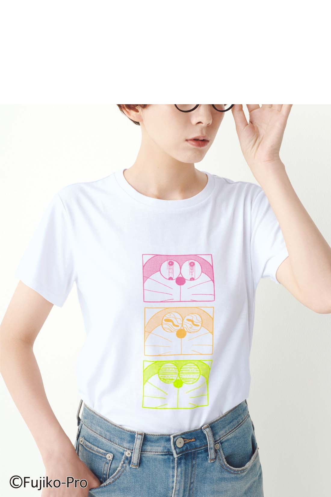 ドラえもん いろんな表情が楽しい プリントtシャツ Tシャツ カットソー トップス レディースファッション レディースファッション 雑貨のアウトレット通販 Real Stock