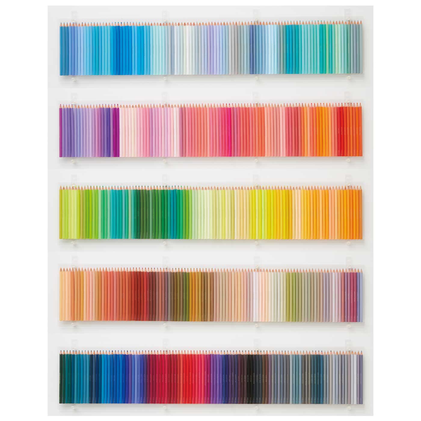 芸能人愛用 フェリシモ 500色の色鉛筆 全色セット 画材