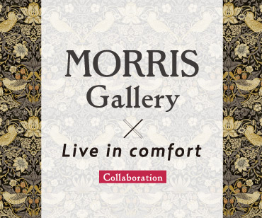 Live in comfort × morris gallery