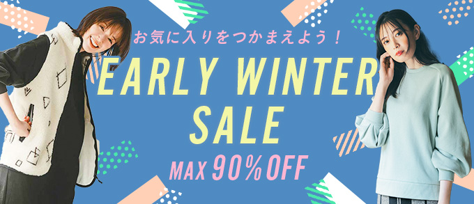 MAX90％OFFSALE