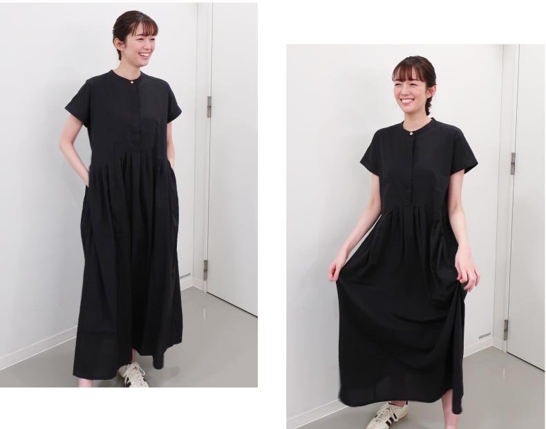 このワンピースは『デートに着ていける服』が裏テーマなんです（笑）