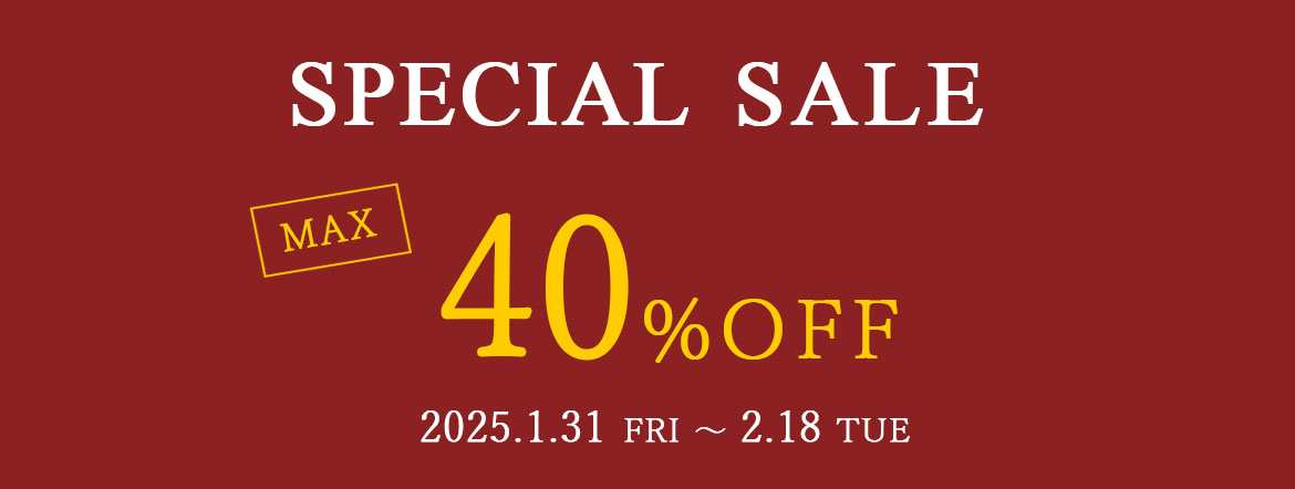 MAX 40%OFF SALE 