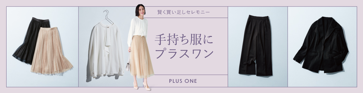 手持ち服にプラスワン 