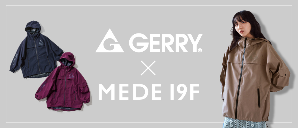 MEDE19F[メデ・ジュウキュウ]のGERRY®×MEDE19F｜特集から探す｜フェリシモ【公式通販】