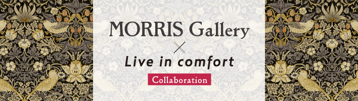 Live in comfort × morris gallery