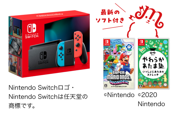 任天堂 Nintendo Switch本体・ソフト2本セット