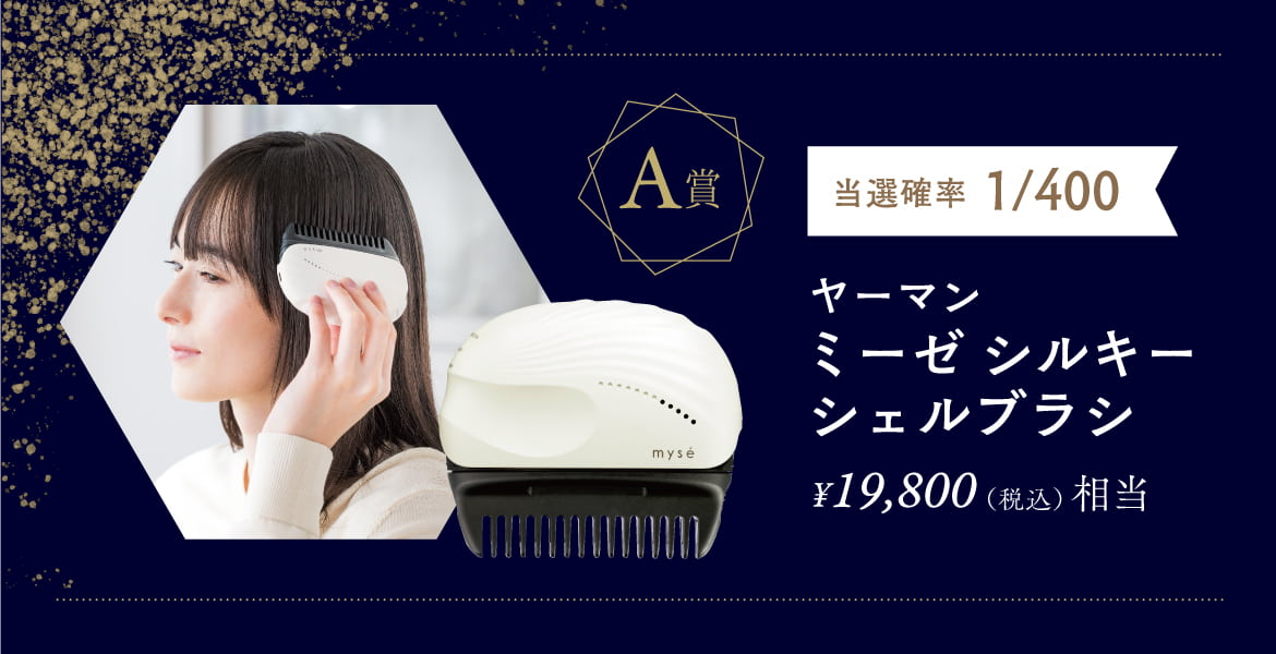 A賞ヤーマンのヘアブラシ
