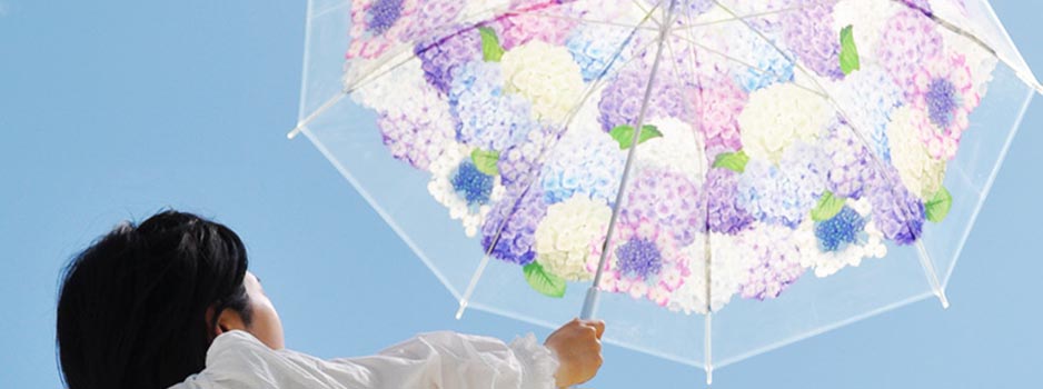 紫陽花傘フォトコン