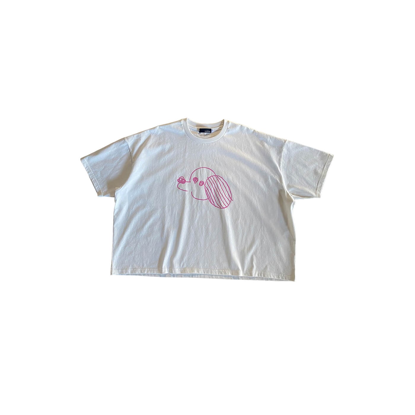 haco!|手書きinuinu Tシャツ(キッズ)〈オフホワイト〉